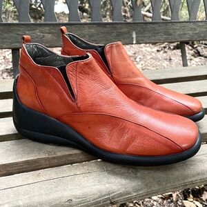 NOW Shoes Made in Italy Leather Custom made Comfort Shoe. SZ 38 /US size 8
